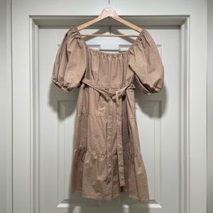 Sim and Sam puff sleeve dress